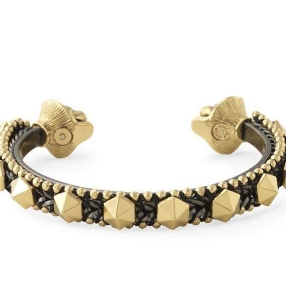 💜 Stella & Dot Artemis Cuff Lionhead Studs Edgy - Picture 11 of 13